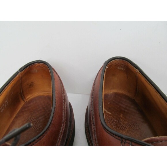 Allen Edmonds Stockbridge Brown Leather Split Toe Derbys  Mens Size 11 D main image 8